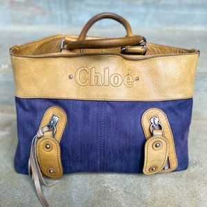 Chloe Denim Handbag